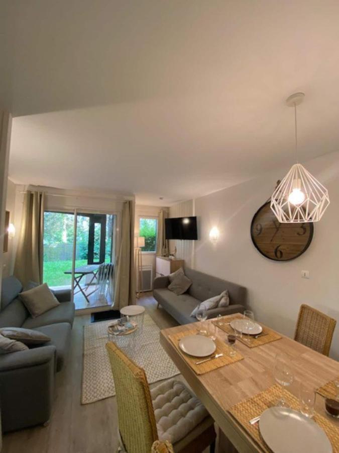 "Magnifique 2 Pieces Deauville" Piscine Et Jardin Экстерьер фото